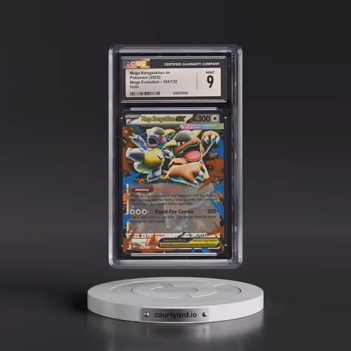 2025 Mega Evolution - MEG EN #104/132 Mega Kangaskhan ex - Holo (CGC 9 MINT)