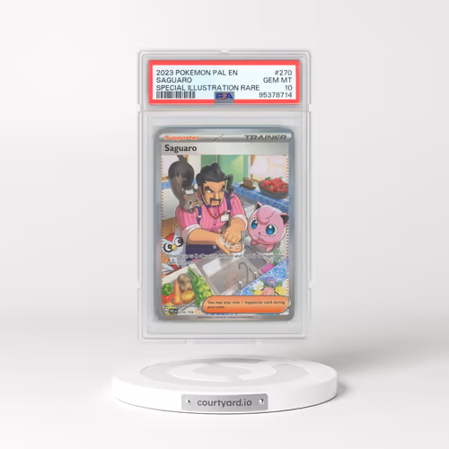 2023 Pokémon Pal EN-Paldea Evolved #270 Saguaro - Special Illustration Rare (PSA 10 GEM MINT)