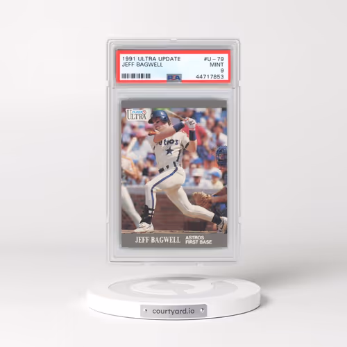 1991 Ultra Update #U-79 Jeff Bagwell (PSA 9 MINT)