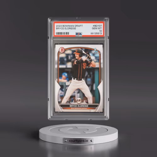 2023 Bowman Draft #BD107 Bryce Eldridge (PSA 10 GEM MINT)