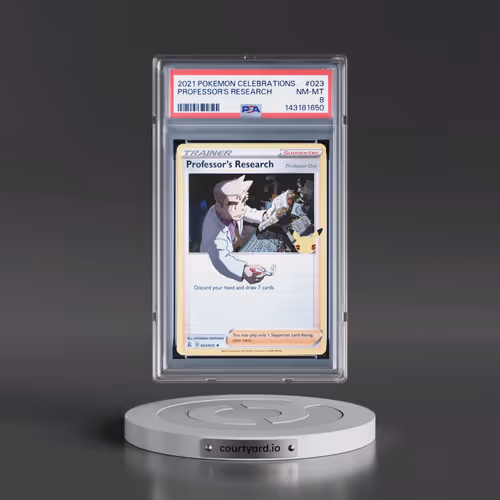 2021 Pokémon Celebrations #023 Professor's Research (PSA 8 NM-MT)