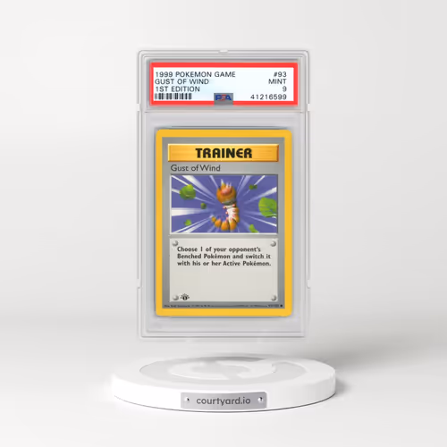 1999 Pokémon Game #93 Gust of Wind - 1st Edition (PSA 9 MINT)