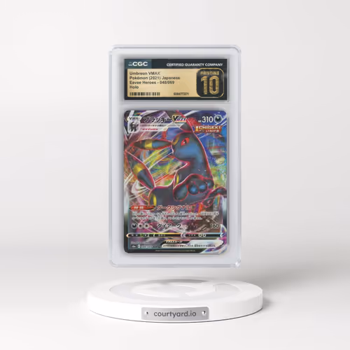 2021 Eevee Heroes #048/069 Umbreon VMAX - Holo (CGC 10 PRISTINE)