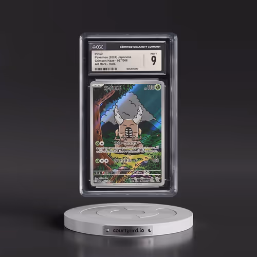 2024 Pokémon Sv5a-Crimson Haze #067 Pinsir - Art Rare (CGC 9 MINT)