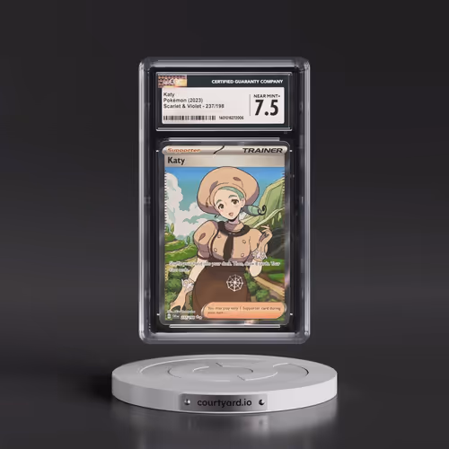 2023 Scarlet & Violet #237/198 Katy - Ultra Rare Holo (CGC 7.5 NM+)