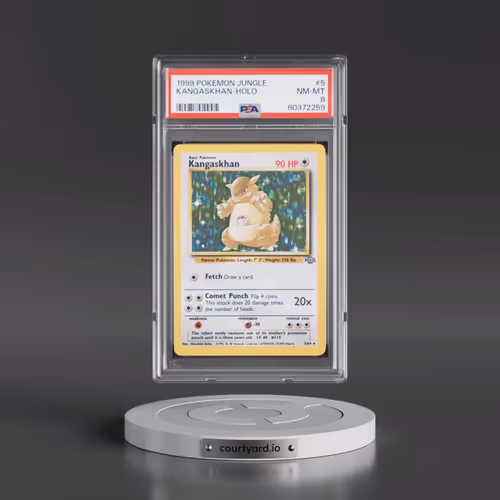 1999 Pokémon Jungle #5 Kangaskhan - Holo (PSA 8 NM-MT)