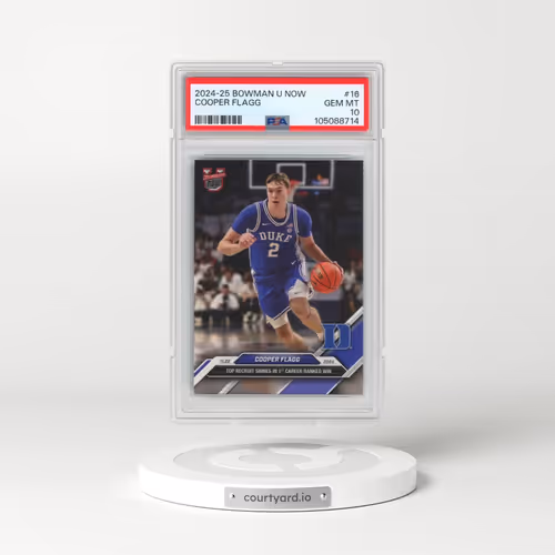 2024-25 Bowman U Now #16 Cooper Flagg (PSA 10 GEM MINT)