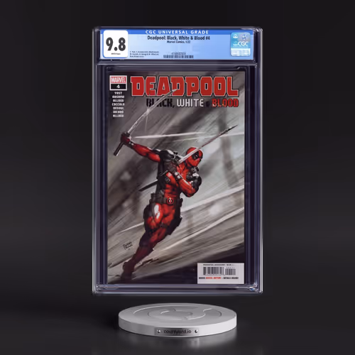 Deadpool: Black, White & Blood #4 CGC 9.8 White Pages (Marvel Comics, 1/22) - Universal