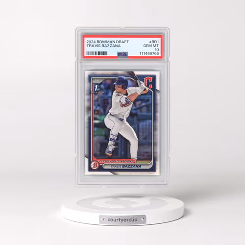 2024 Bowman Draft #BD1 Travis Bazzana (PSA 10 GEM MINT)