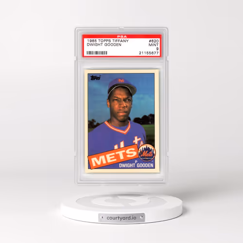 1985 Topps Tiffany #620 Dwight Gooden (PSA 9 MINT)