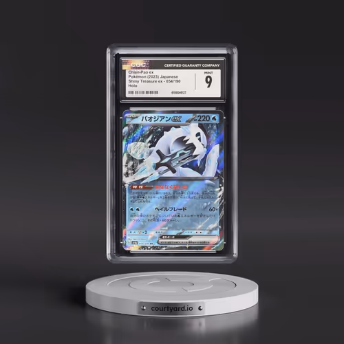 2023 Shiny Treasure ex #054/190 Chien-Pao ex - Holo (CGC 9 MINT)