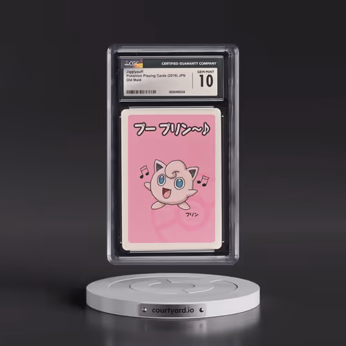 2019 Pokémon Old Maid Jigglypuff (CGC 10 GEM MINT)