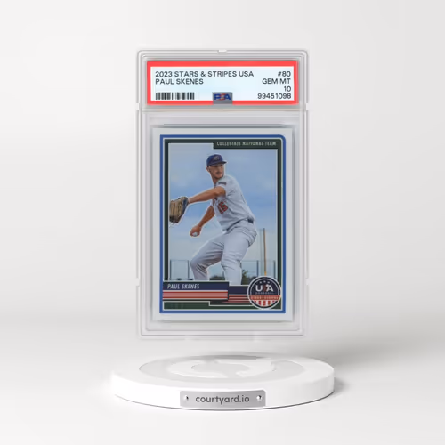 2023 Panini Stars & Stripes USA #80 Paul Skenes (PSA 10 GEM MINT)