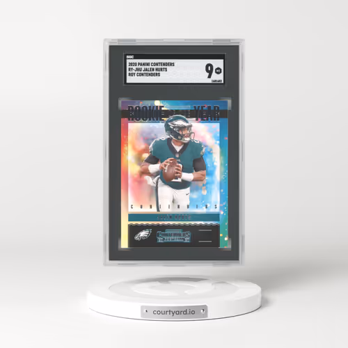 2020 Panini Contenders #RY-JHU Jalen Hurts - Roy Contenders (SGC 9 MINT)