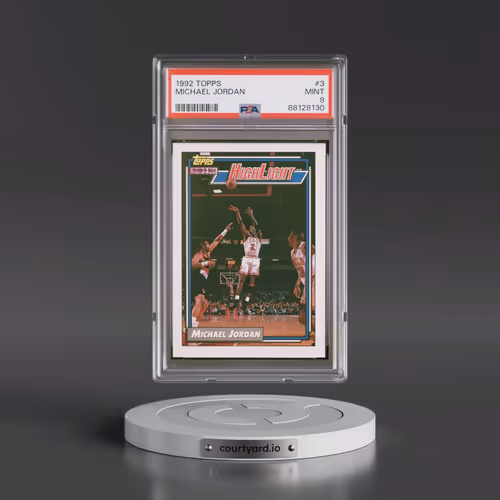 1992 Topps #3 Michael Jordan (PSA 9 MINT)