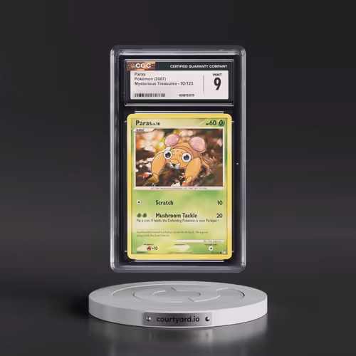 2007 Mysterious Treasures #92/123 Paras (CGC 9 MINT)