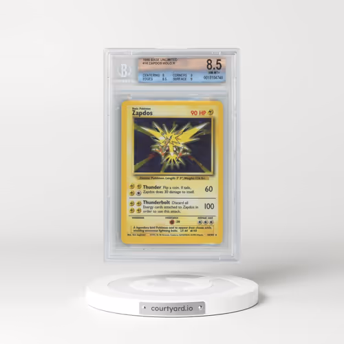 1999 Base Set #16 Zapdos - Holo (BGS 8.5 NM-MT+)