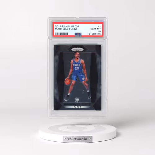 2017 Panini Prizm #1 Markelle Fultz (PSA 10 GEM MINT)