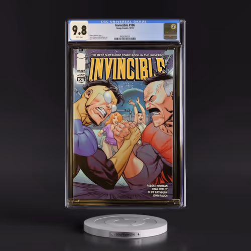 Invincible #106 CGC 9.8 White Pages (Image/Skybound, 10/13)