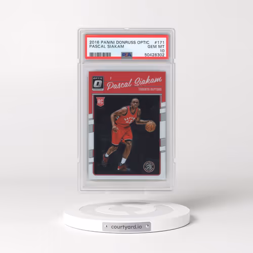 2016 Panini Donruss Optic #171 Pascal Siakam (PSA 10 GEM MINT)