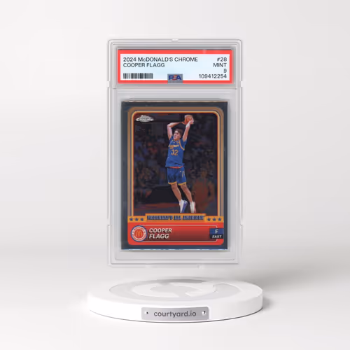 2024 Topps Chrome McDonald's All American #28 Cooper Flagg (PSA 9 MINT)