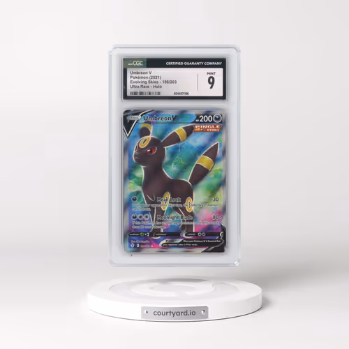 2021 Evolving Skies #188/203 Umbreon V - Ultra Rare Holo (CGC 9 MINT)