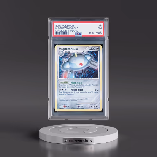 2007 Pokémon Diamond & Pearl #8 Magnezone - Holo (PSA 7 NM)