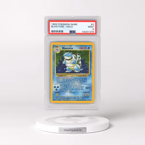 1999 Pokémon Game #2 Blastoise - Holo (PSA 9 MINT)
