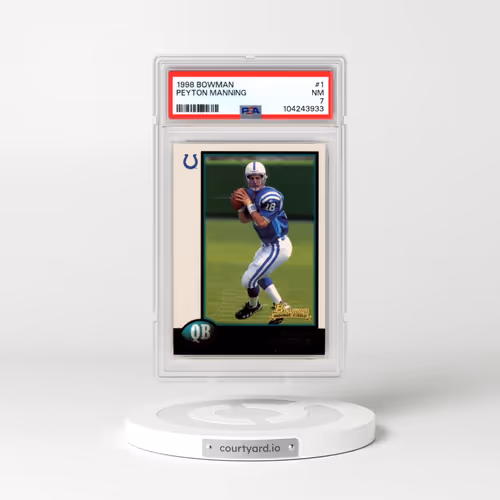 1998 Bowman #1 Peyton Manning (PSA 7 NM)