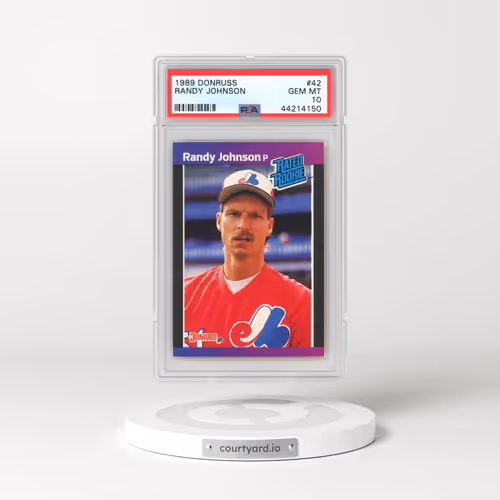 1989 Donruss #42 Randy Johnson (PSA 10 GEM MINT)