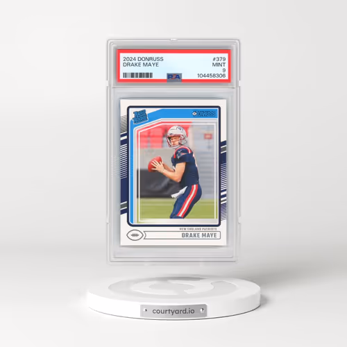 2024 Panini Donruss #379 Drake Maye (PSA 9 MINT)