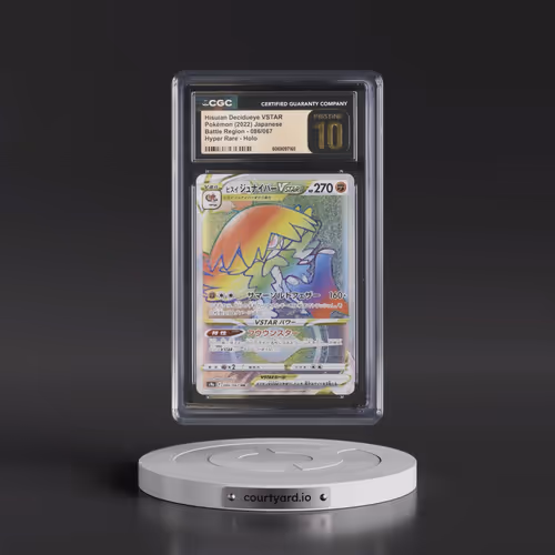 2022 Battle Region #086/067 Hisuian Decidueye VSTAR - Hyper Rare Holo (CGC 10 PRISTINE)
