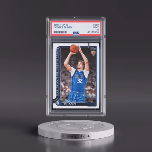 2025 Topps #201 Cooper Flagg (PSA 9 MINT)
