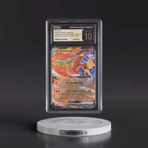 2023 Pokémon Cll-Trading Card Game Classic Charizard & HO-Oh EX Deck #007 HO-Oh EX - Holo (CGC 10 PR