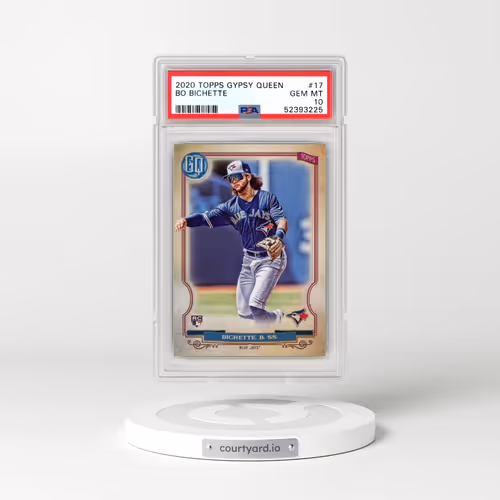 2020 Topps Gypsy Queen #17 Bo Bichette (PSA 10 GEM MINT)