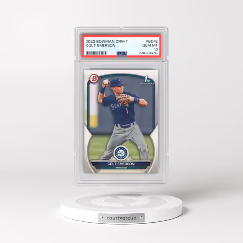 2023 Bowman Draft #BD42 Colt Emerson (PSA 10 GEM MINT)