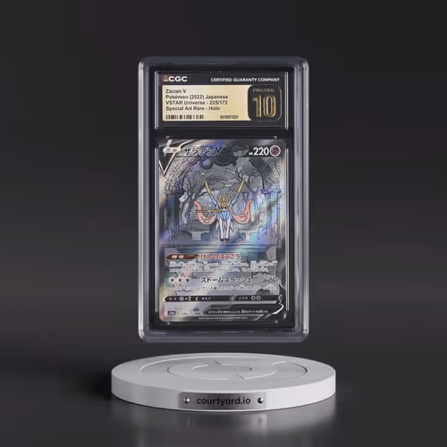 2022 VSTAR Universe #225/172 Zacian V - Special Art Rare Holo (CGC 10 PRISTINE)