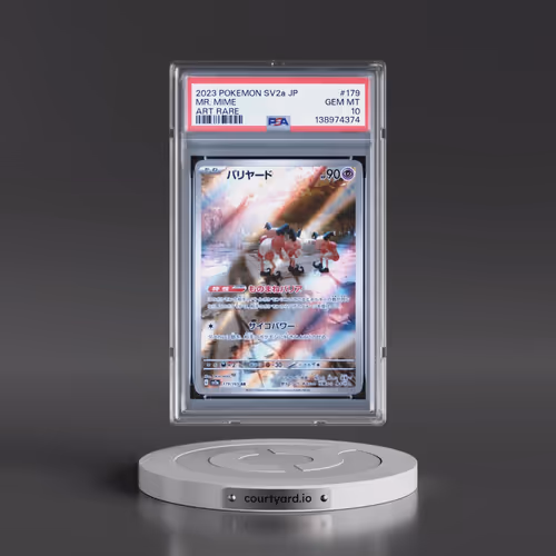 2023 Pokémon Sv2a-Pokémon 151 #179 Mr. Mime - Art Rare (PSA 10 GEM MINT)