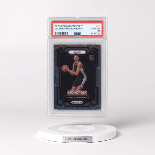 2023 Panini Prizm Monopoly #81 Victor Wembanyama (PSA 10 GEM MINT)