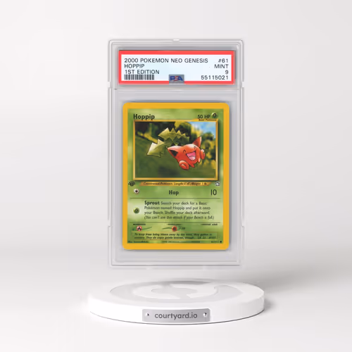 2000 Pokémon Neo Genesis #61 Hoppip - 1st Edition (PSA 9 MINT)