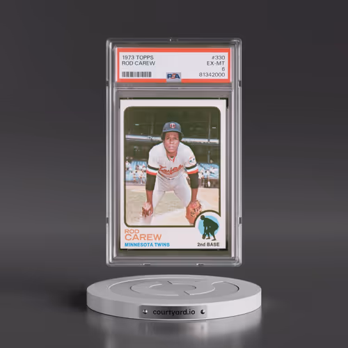 1973 Topps #330 Rod Carew (PSA 6 EX-MT)