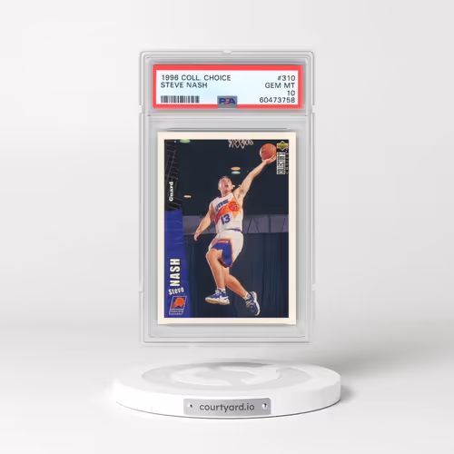 1996 Collector's Choice #310 Steve Nash (PSA 10 GEM MINT)