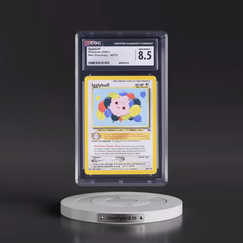 2001 Neo Discovery #40/75 Igglybuff (CGC 8.5 NM-MT+)