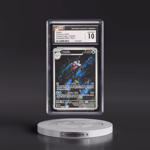 2024 Pokémon Paf EN-Paldean Fates #225 Palafin - Illustration Rare (CGC 10 GEM MINT)