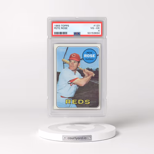 1969 Topps #120 Pete Rose (PSA 4 VG-EX)