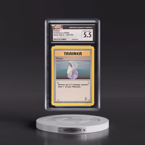 2000 Base Set 2 #122/130 Potion (CGC 5.5 EX+)