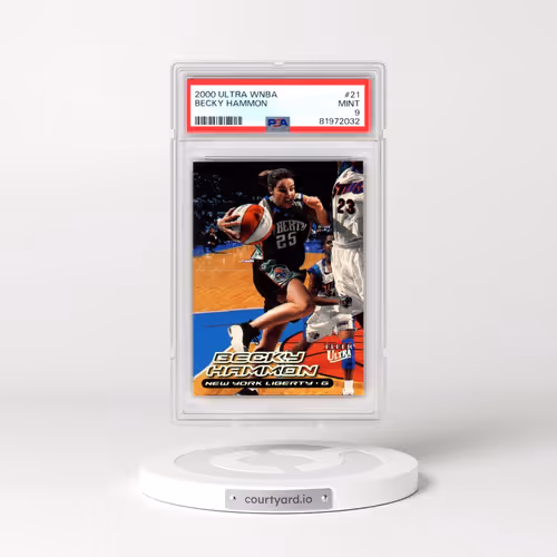 2000 Ultra WNBA #21 Becky Hammon (PSA 9 MINT)