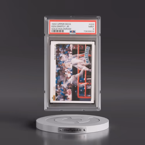 1992 Upper Deck #424 Ken Griffey Jr - Gold Hologram (PSA 9 MINT)