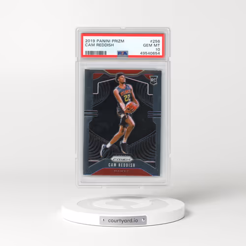 2019 Panini Prizm #256 Cam Reddish (PSA 10 GEM MINT)