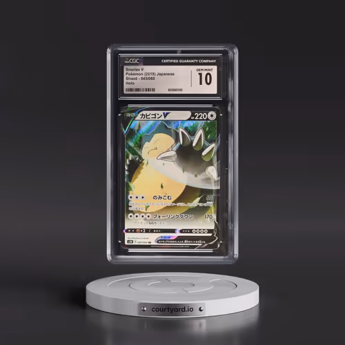2019 Shield #045/060 Snorlax V - Holo (CGC 10 GEM MINT)